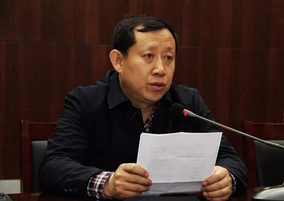 市教育局财务科科长卫升高在捐赠仪式上讲话